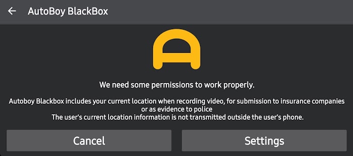 AutoBoy Dashcam – BlackBox Screenshot