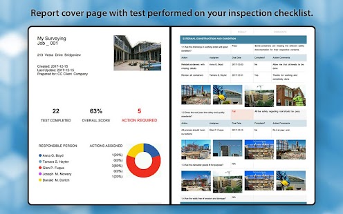 OnSite Checklist - Quality & Safety Inspector Screenshot