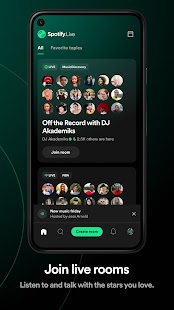 Spotify Live Screenshot