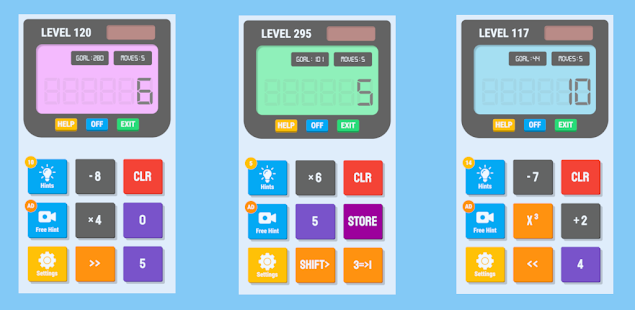 Crazy Calculator Game Screenshot