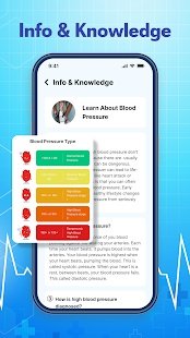 Blood Pressure: Health App Screenshot
