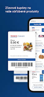 Clubcard Tesco Slovensko Screenshot