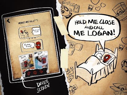 Deadpool's Head Screenshot