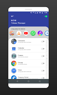 WOW Volume Manager - App volume control Screenshot