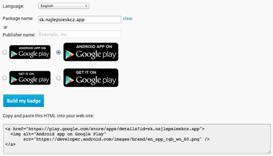 Google Play Badges vám pomôžu s propagáciou aplikácie