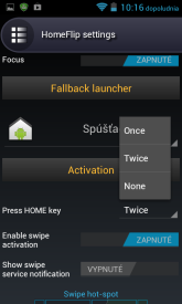 Android aplikacia Homeflip