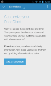 DashClock widget