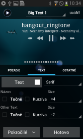 PowerAMP Android aplikacia
