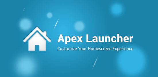 APEX Launcher aktualizacia