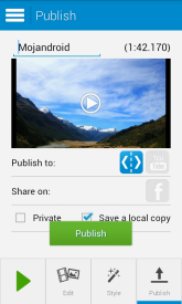 WeVideo video editor Android