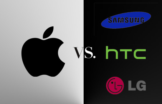 apple vs samsung htc lg
