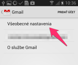 Ako vratit Delete do Gmail 2