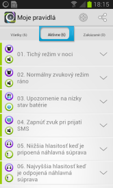 AutomateIt Android aplikacie