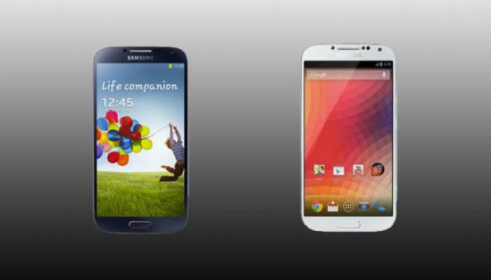 Galaxy S4 vs. Galaxy S4 Google Edition