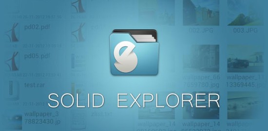 Solid Explorer Android aplikacie