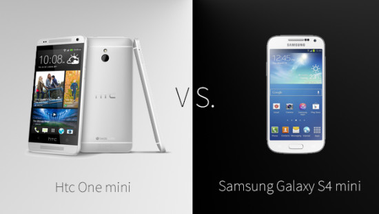 HTC One mini vs. Samsung Galaxy S4 mini