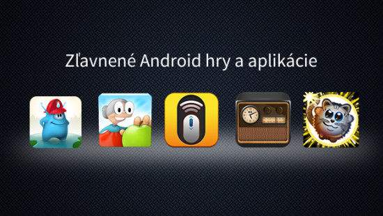 Zľavnené Android hry a aplikácie 