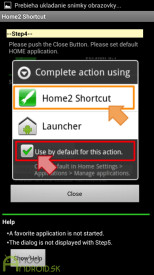 android aplikácie home2 shortcut_3