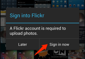 Automatické nahrávanie fotografií na Flickr z Android 