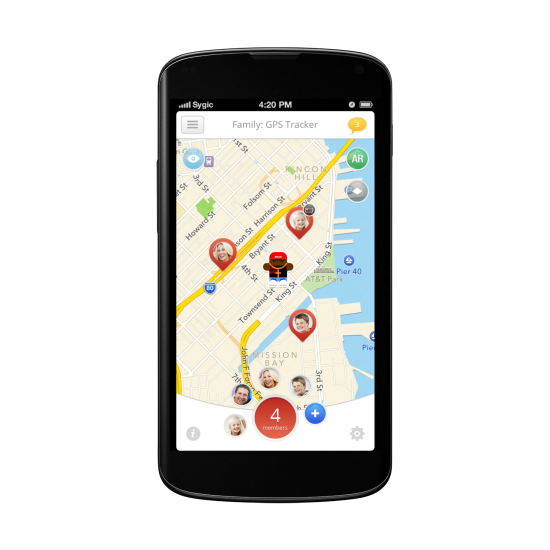Android_Sygic GPS Tracker