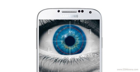 Galaxy S5 očný senzor