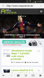 Mercury Browser Android aplikacie