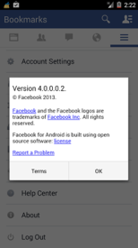 Facebook 4 znema dizajnu Android