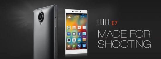 Gionee Elife E7 Android telefony