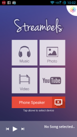 Streambels AirPlay:DLNA Player Android aplikacie