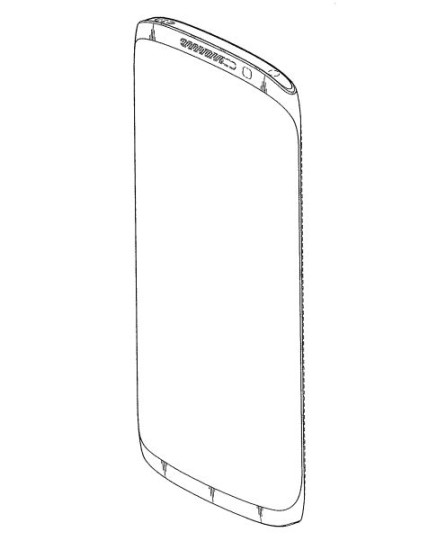 Samsung patent zahnutý displej c