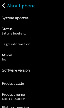 HTC HD2 port Nokia X screenshot 3