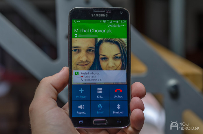 Samsung Galaxy S5 hovor