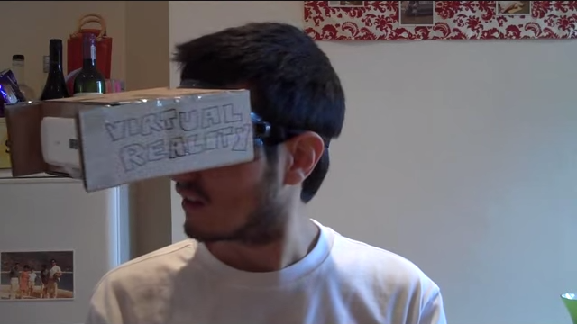 Kartónové VR okuliare a