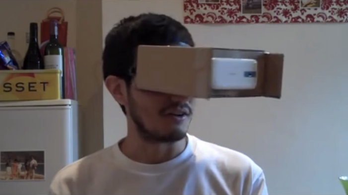 Kartónové okuliare s virtuálnou realitou