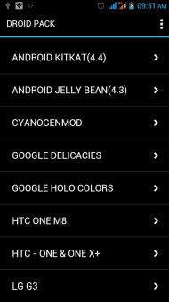 DROID PACK POZADIA ANDROID