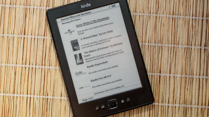 Kindle čítačka e-kníh
