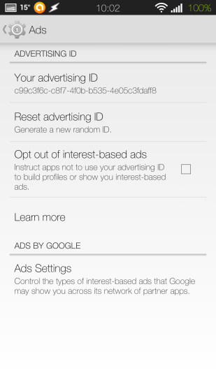 Návod Google Reklamy Android