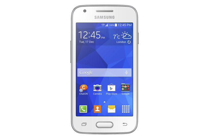 GALAXY ACE 4 LTE_Classic White_Front