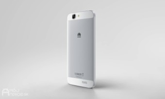 Huawei Ascend G7_Single_Silver Back Face Angle_Hi res