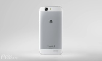 Huawei Ascend G7_Single_Silver Back Face_Hi res
