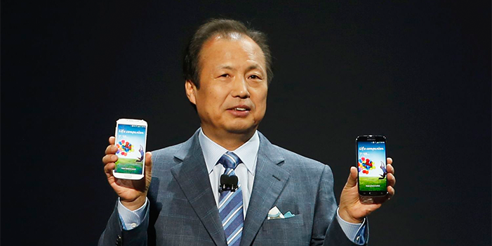 JK Shin, CEO Samsungu pre mobilný segment