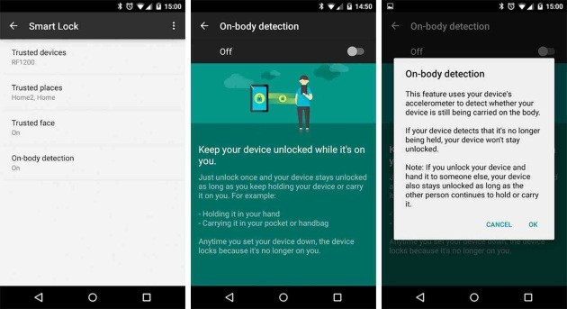 Android-On-Body-Detection