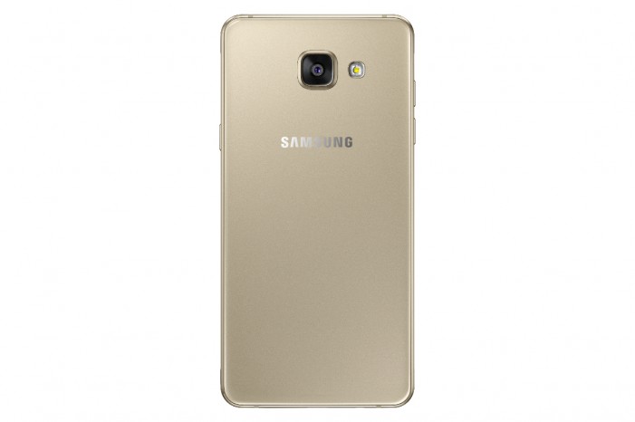 Pohľad zozadu na Samsung Galaxy A (2016)