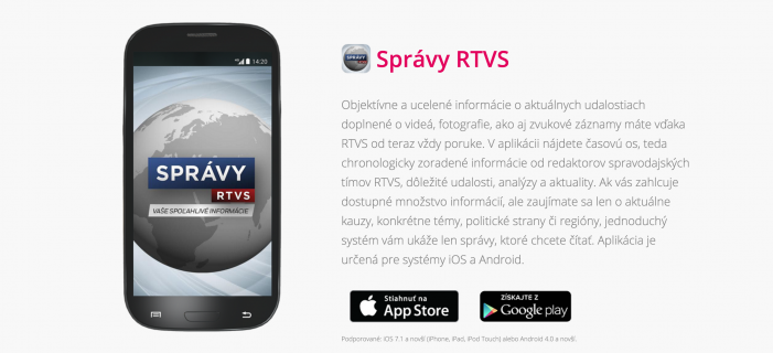 RTVS-aplikacie