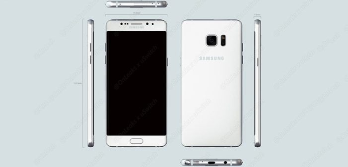 Samsung Galaxy Note 7 render 2