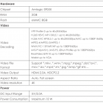 4K AndroidTV stick - špecifikácie
