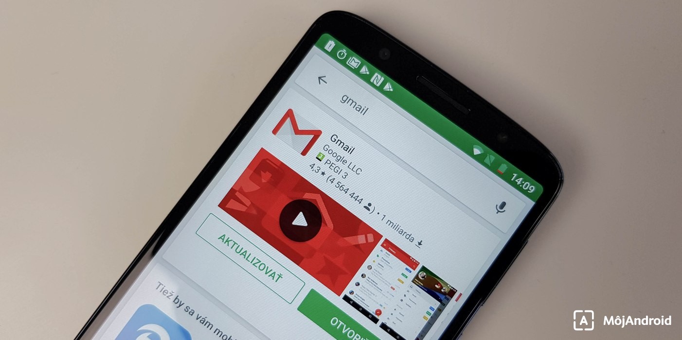 Gmail optimalizuje svoje používateľské rozhranie pre skladacie smartfóny