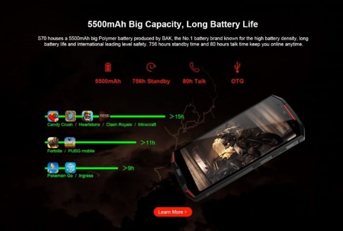 Veľká 5 500 mAh batéria bude napájať moderný 6-palcový displej 