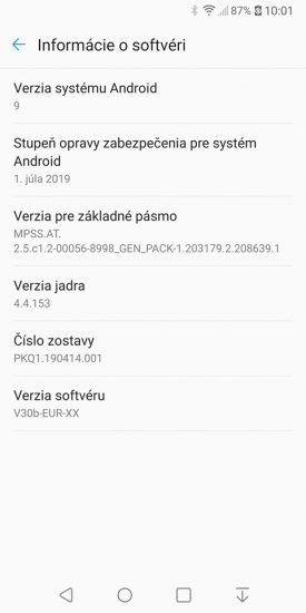 LG V30 Android Pie