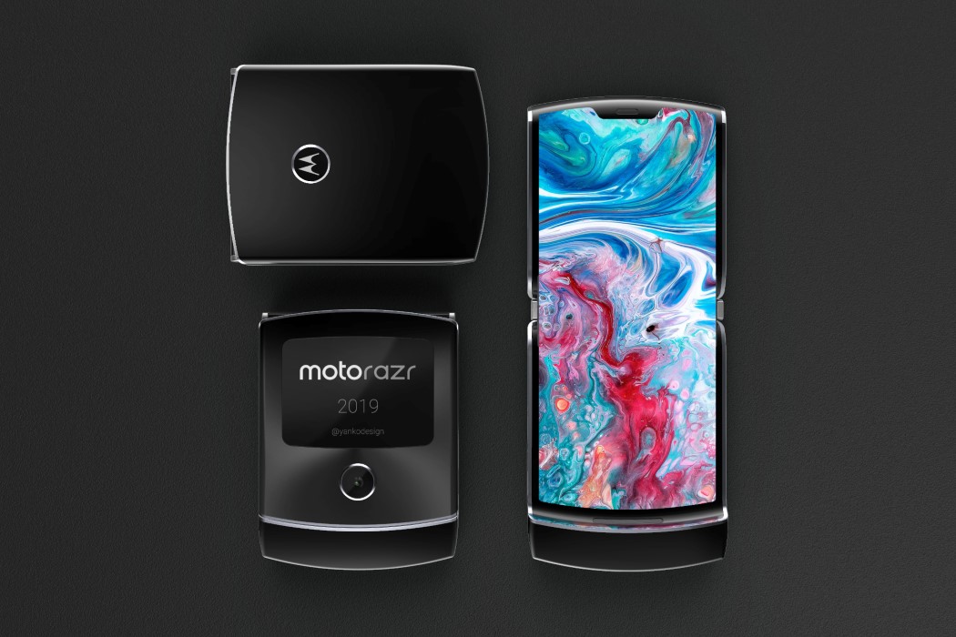 Motorola Razr skladaci displej
